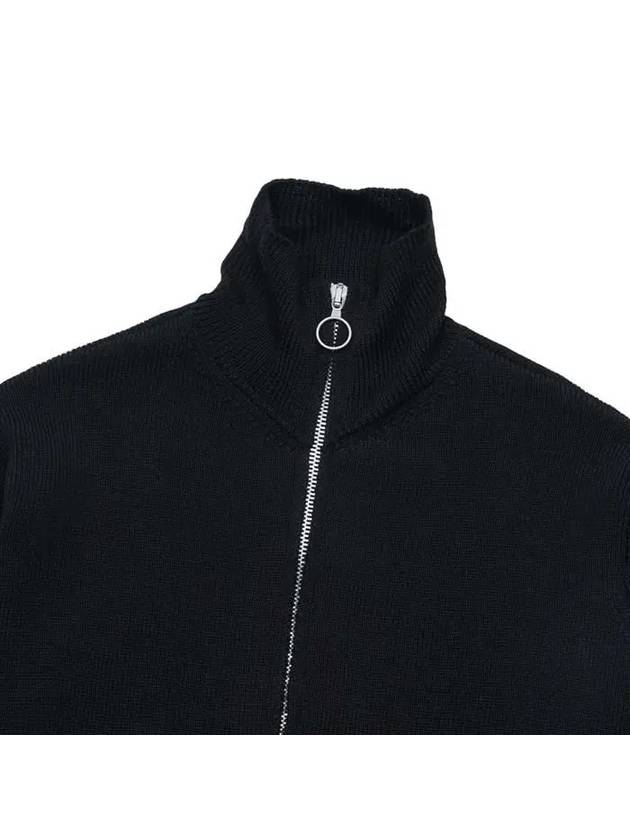 Men's High Neck Wool Knit Zip-up Black M4233FSB - OUR LEGACY - BALAAN 4