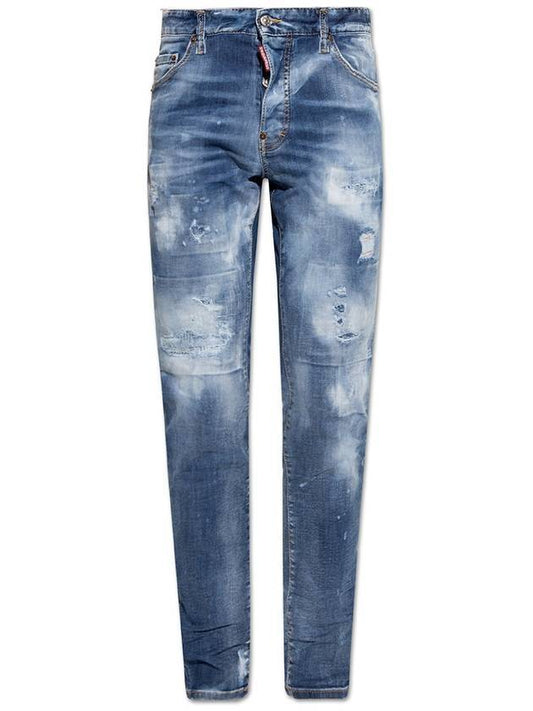 Cool Guy Washed Jeans Blue - DSQUARED2 - BALAAN.