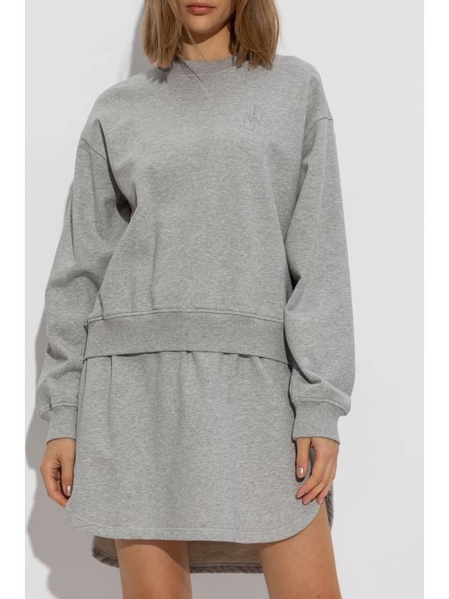 JW Anderson Dress With Logo, Women's, Grey - JW ANDERSON - BALAAN 3