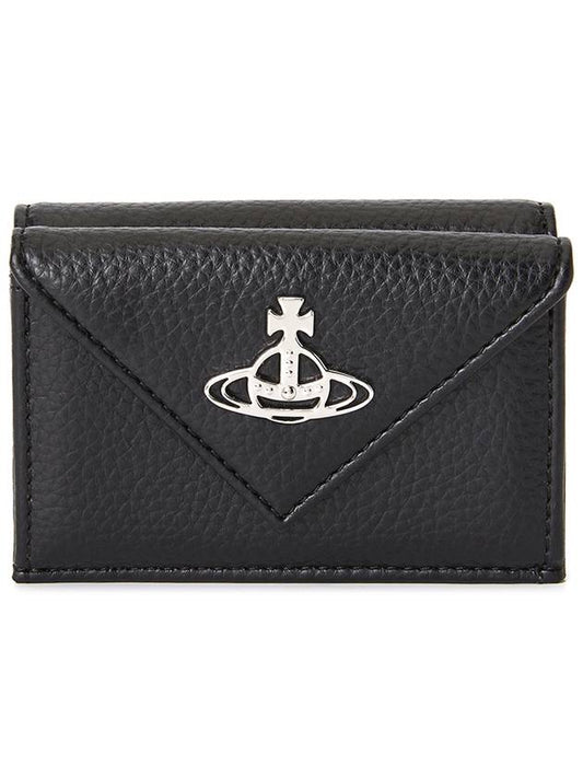 Emma Envelope Half Wallet Black - VIVIENNE WESTWOOD - BALAAN 2