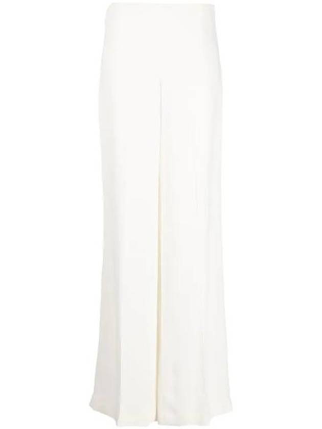 Women's High Waist Wide Pants White - STELLA MCCARTNEY - BALAAN 1