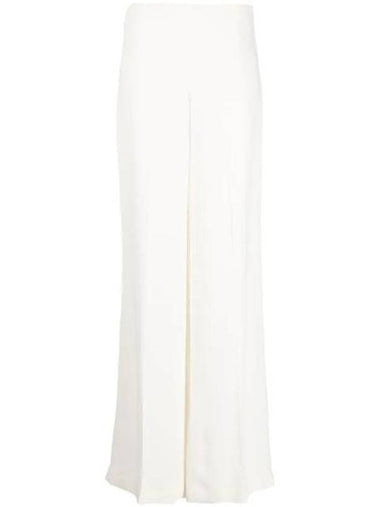 Women's High Waist Wide Pants White - STELLA MCCARTNEY - BALAAN 1