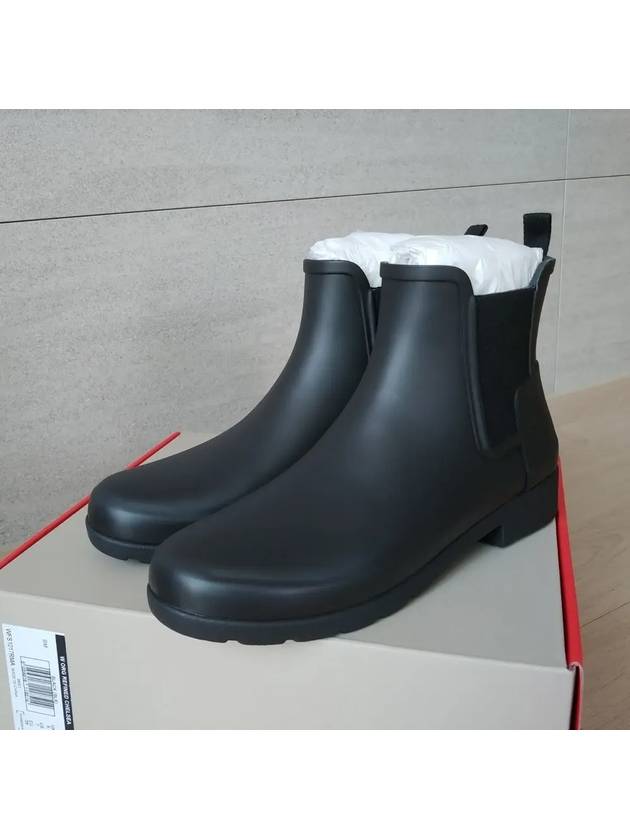 Original Refined Chelsea Rain Boots Black W ORG REFINED CHELSEA WFS1017RMA - HUNTER - BALAAN 5