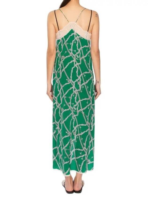 Chain printing long dress WWDR00040 - ZADIG & VOLTAIRE - BALAAN 4