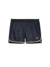 Monogram Nylon Swim Shorts Navy - GUCCI - BALAAN 2