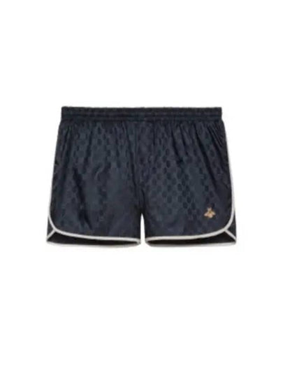 Monogram Nylon Swim Shorts Navy - GUCCI - BALAAN 2