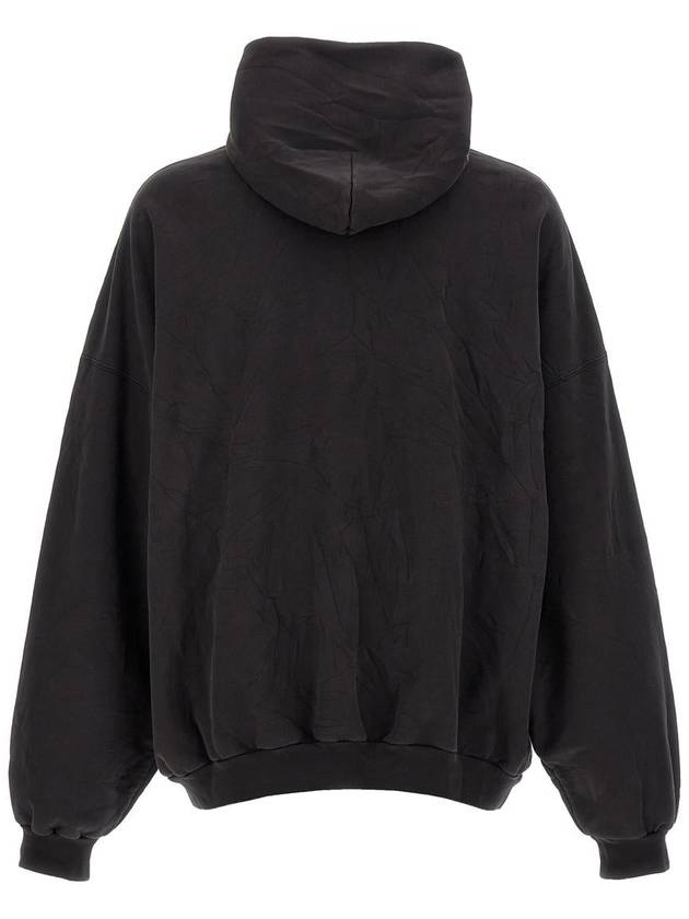 Paris Logo Print Hoodie Black - BALENCIAGA - BALAAN 3