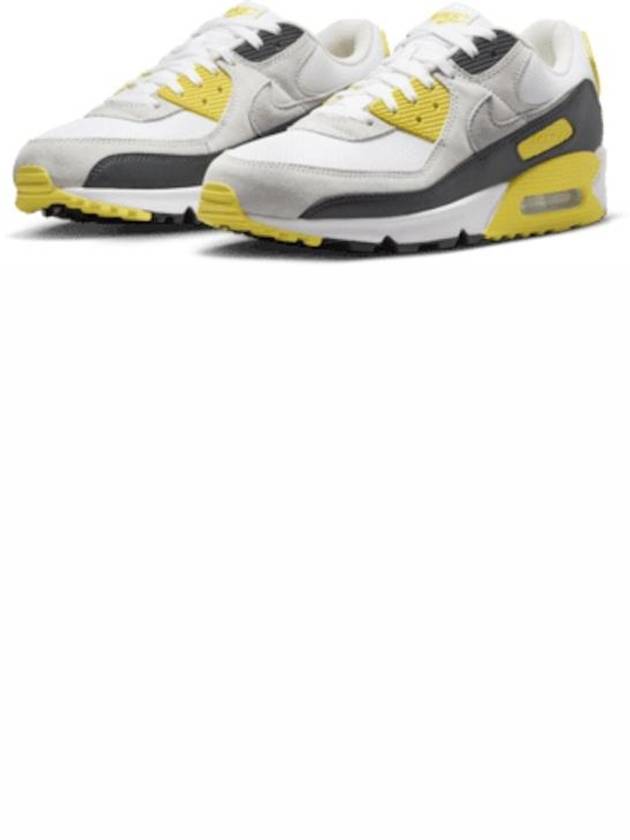 Air Max 90 Low Top Sneakers White Lightning - NIKE - BALAAN 3