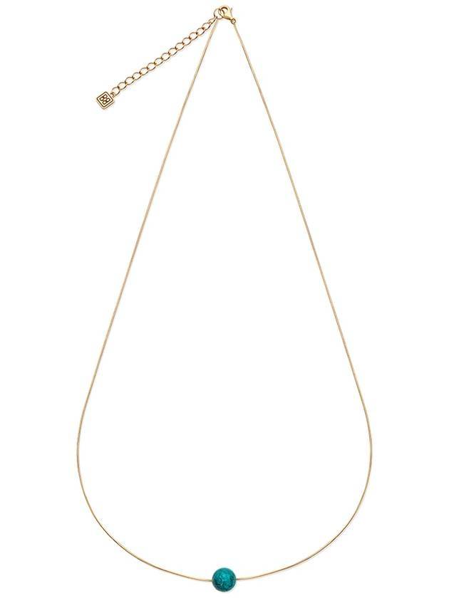 Roca Lulu Turquoise Necklace Gold - BE/GINS - BALAAN 1