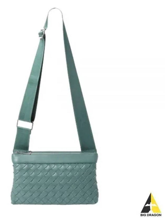 Classic Duo Shoulder Bag Green - BOTTEGA VENETA - BALAAN 2