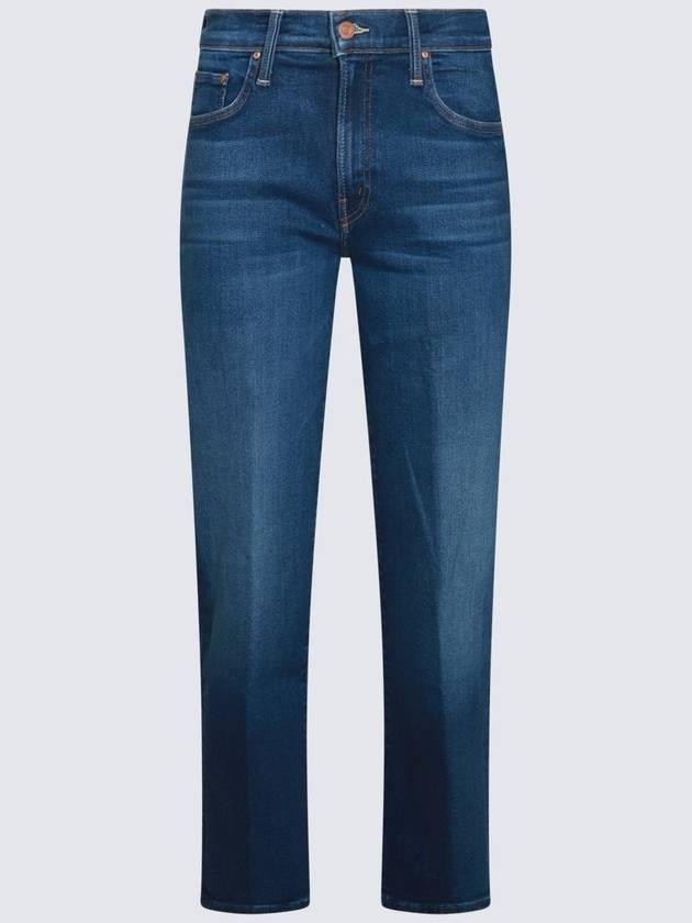 Mother Blue Cotton Denim Jeans - MOTHER - BALAAN 1