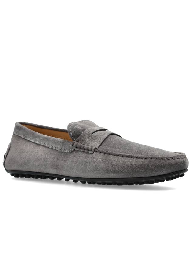 Tod’s Suede Loafers, Men's, Grey - TOD'S - BALAAN 4