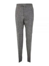 Men's Herringbone Backstrap Straight Pants Grey - THOM BROWNE - BALAAN 2