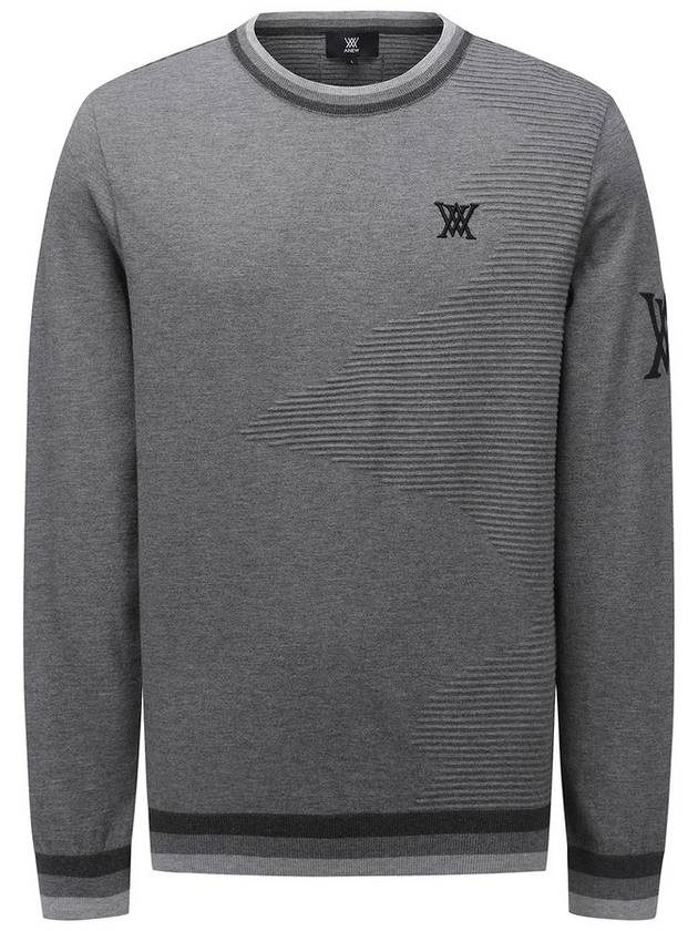 Official MEN TEXTURE PULLOVER MG - ANEWGOLF - BALAAN 1