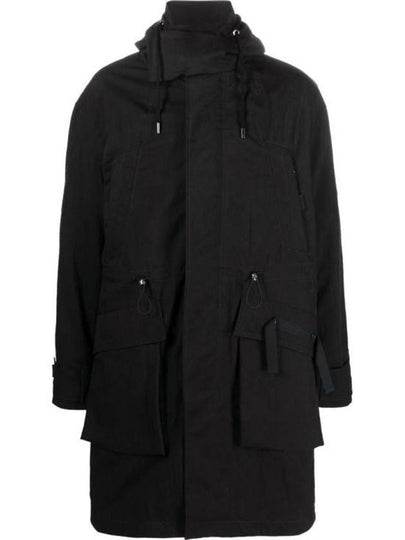 Cozy Hooded Cotton Parka Black - JACQUEMUS - BALAAN 2