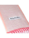 Mohair Wool Fringe Muffler Pink - ACNE STUDIOS - BALAAN 4