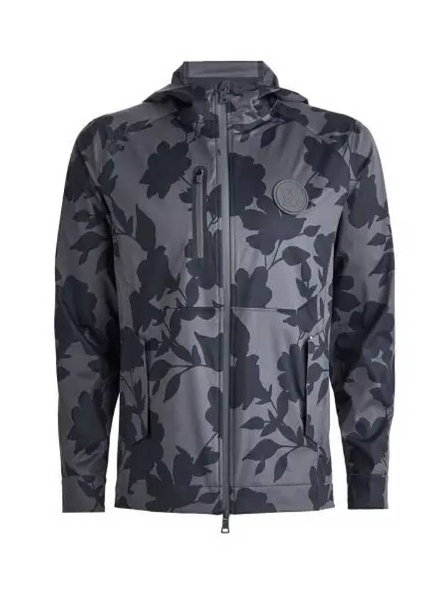 Repeller Soft Shell Floral Hooded Jacket Grey - G/FORE - BALAAN 2