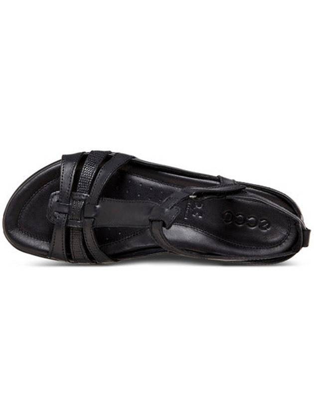 Flash T-Bar Sandals Black - ECCO - BALAAN 4