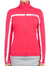 Women's Zenith Mid Layer Zip-Up Jacket Pink - J.LINDEBERG - BALAAN 2