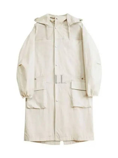 Water Repellent Hooded Parka Ivory - LEMAIRE - BALAAN 2