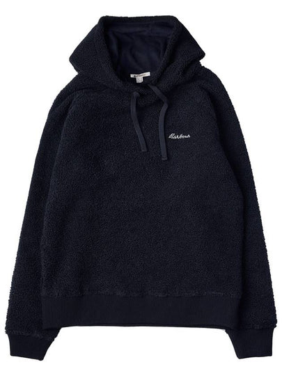 Otterburn Fleece Hooded Top Navy - BARBOUR - BALAAN 2