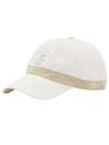 Front Embroidered Logo Ball Cap White - BRUNELLO CUCINELLI - BALAAN 2