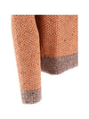 GARDEN Color Block Cotton Alpaca Knit 8033ELAW23A APRICOT - ECKHAUS LATTA - BALAAN 3