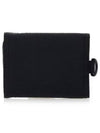 Signature Heart Logo D Ring Half Wallet Black - AMI - BALAAN 4