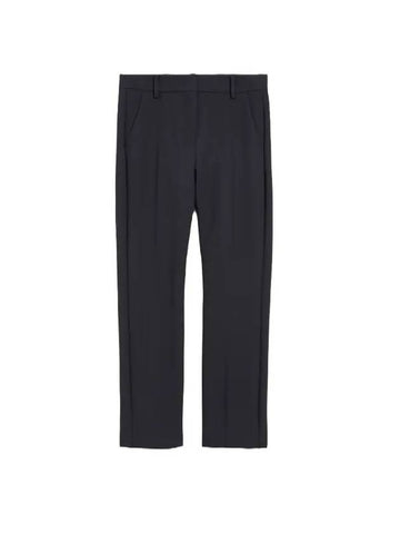 Weekend Women's Lana Rana Canvas Slacks Navy - MAX MARA - BALAAN.