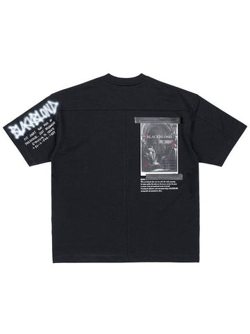 1982 No Sympathy Short Sleeve T-Shirt Black - BLACKBLOND - BALAAN 1