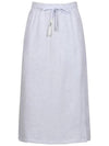 Slit Tape Jersey Skirt MW4MS412 - P_LABEL - BALAAN 10