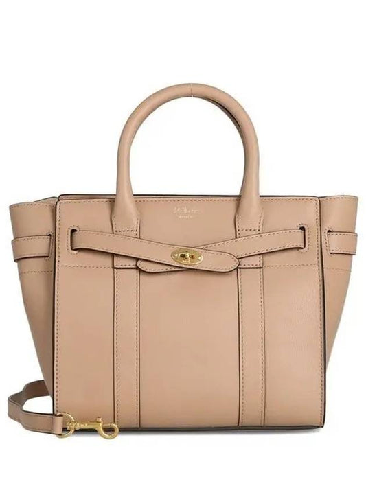 Bayswater Zipped Mini Tote Bag Maple - MULBERRY - BALAAN 2