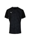 Team Cup Jersey Short Sleeve T-Shirt Black - PUMA - BALAAN 1