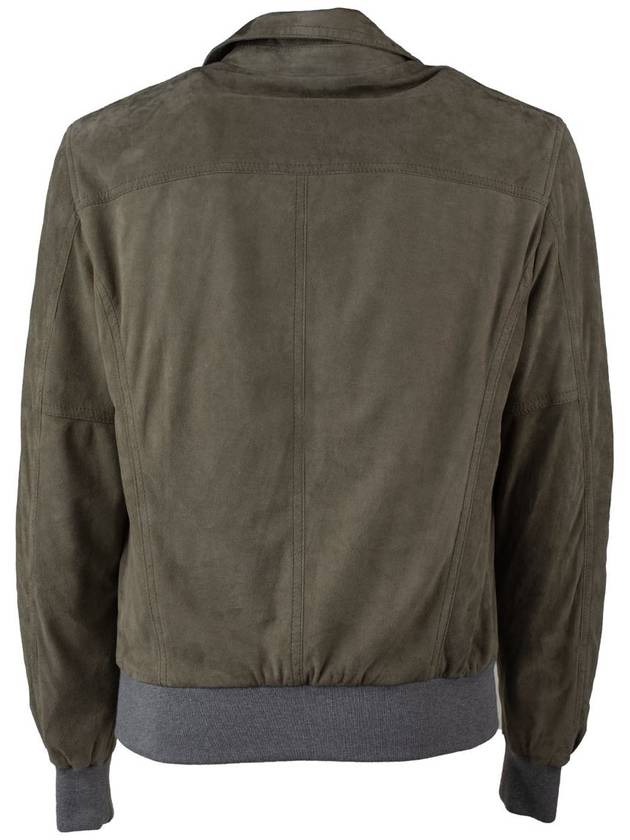 Barba Sage Suede Leather Jacket - BARBA - BALAAN 3