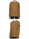 20FW 731564450 V0071 Wappen Long Sleeve Long Sleeve T-Shirt Brown Men's T-Shirt TLS - STONE ISLAND - BALAAN 5