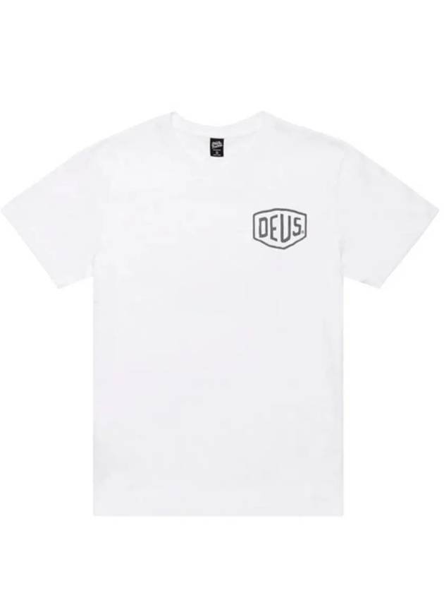 Deus Men s Venice Address Short Sleeve T Shirt DMW41808C WHT - DEUS EX MACHINA - BALAAN 1