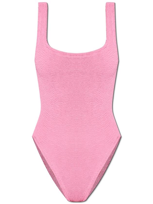 Hunza G One-piece Swimsuit, Women's, Pink - HUNZA G - BALAAN 1