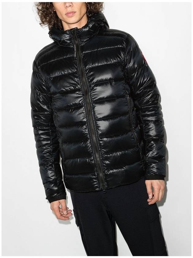 Crofton Hooded Down Padded Jacket Black - CANADA GOOSE - BALAAN 3