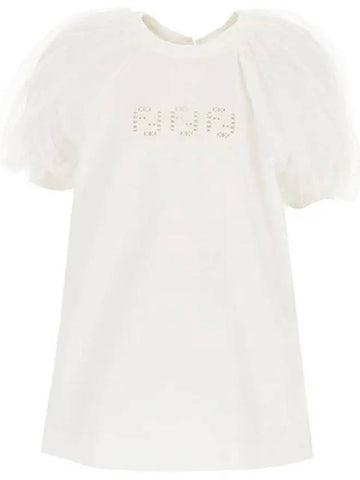 Kids Women s Logo Ruffle T Shirt JFI231 AEY6 F0ZNM - FENDI - BALAAN 1