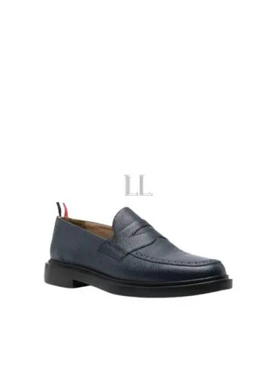 Classic Leather Penny Loafers Blue - THOM BROWNE - BALAAN 2