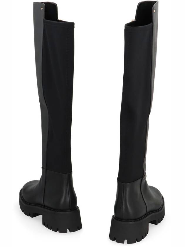 Asher leather long boots black - MICHAEL KORS - BALAAN 5