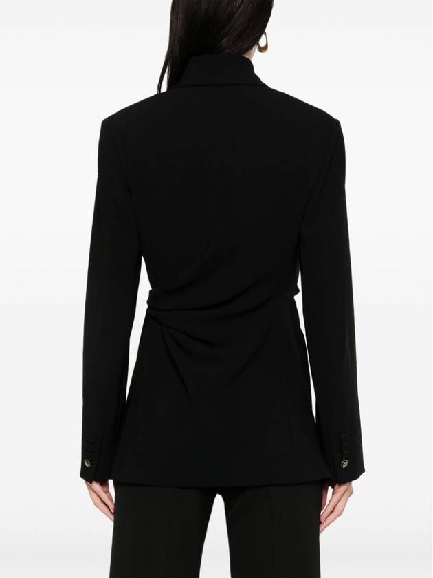 Comma Triacetate Jacket Black - MAX MARA - BALAAN 6