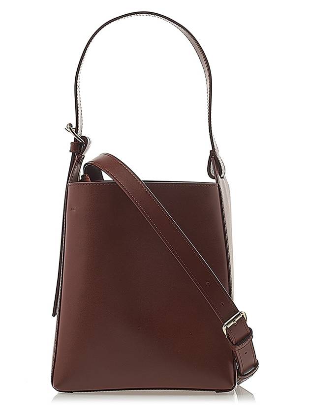 Virginie Leather Small Shoulder Bag Brown - A.P.C. - BALAAN 2