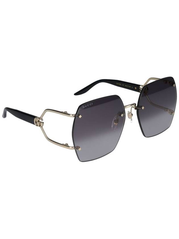 Double G Oversized Frame Sunglasses GG1562S - GUCCI - BALAAN 5