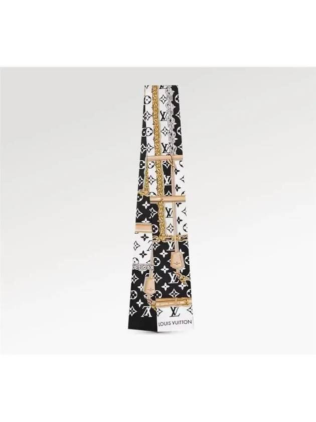 Monogram Confidential Scarf Black - LOUIS VUITTON - BALAAN 2