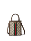 Ophidia GG Mini Bag Brown - GUCCI - BALAAN 1