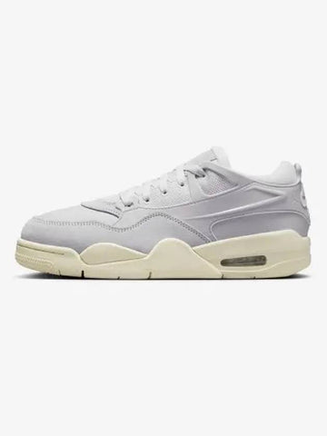 Air Jordan 4 RM W Neutral Gray Coconut Milk White FQ7940 001 - NIKE - BALAAN 1