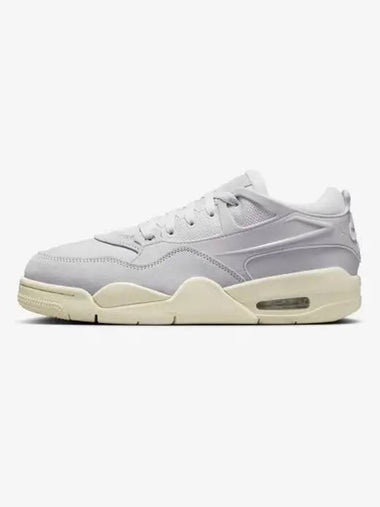 Air Jordan 4 RM Low Top Sneakers Neutral Grey - NIKE - BALAAN 1