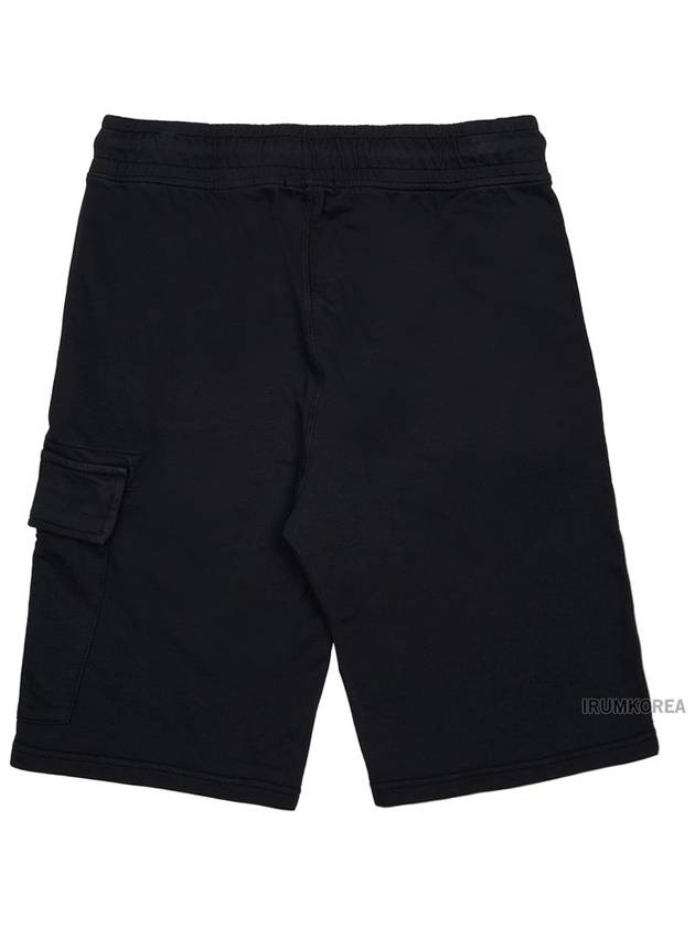 Lens Shorts Lens Black - CP COMPANY - BALAAN 3