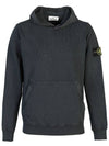 Wappen Patch Hoodie Charcoal - STONE ISLAND - BALAAN 1